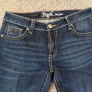 Wrangler’s Rock 4.7 Women's Dark Blue Denim Jeans